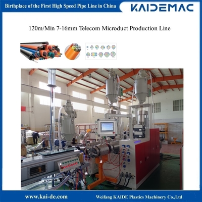 Línea de producción de microproducto de PE HDPE 7-16mm 2 vías 4 vías a 24 vías