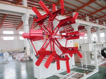 Máquina de bobina del tubo del mecanismo de botes giratorios 40mm-110m m del tubo del HDPE SGJ-2500 con el motor de esfuerzo de torsión