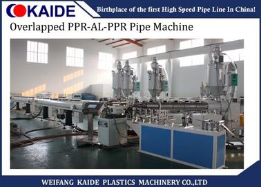 Cadena de producción del tubo de PPR-AL-PPR 20mm-63mm, tubo de múltiples capas de los Al-plásticos PPR que hace la máquina