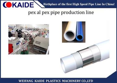 Cadena de producción compuesta del tubo del AL PEX de PEX SGS 16mm-32mm del diámetro aprobada