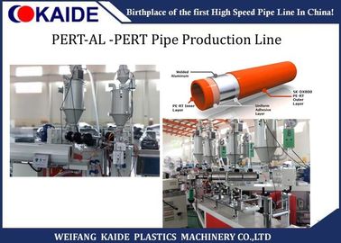 cadena de producción compuesta del tubo de 16mm-32m m con el sistema de control del PLC de Siemens