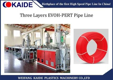 Línea de múltiples capas de la protuberancia del tubo de PEX EVOH/línea 16mmx2.0m m de la protuberancia del tubo