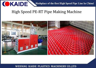 Línea de alta velocidad de la protuberancia del tubo del PE RT, 35m/Min PERT Tube Extrusion Machine