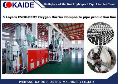 Máquina del extrusor del tubo de la barrera del oxígeno de PERT/EVOH 5 capas del CE del ISO aprobado