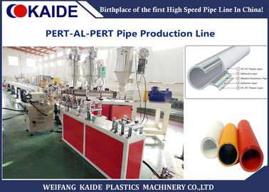 Línea/AL PERT Aluminum Pipe Making Machine de múltiples capas de la protuberancia del tubo del PE RT