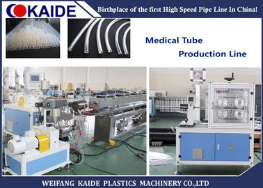 Máquina médica de la producción del tubo del PVC/máquina médica KAIDE de Extrider del catéter
