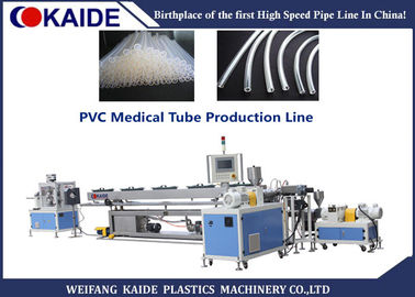 Tubo médico del PVC de KAIDE que hace la máquina/la máquina médica del extrusor del catéter