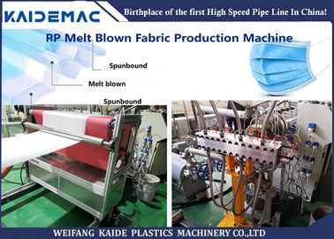 15m / Máquina soplada derretimiento mínimo, tela no tejida que hace larga vida de la máquina