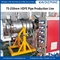Máquina de fabricación de tuberías de HDPE de 75 mm-250 mm / línea de fabricación de tuberías de PE / HDPE