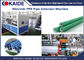 Cadena de producción del tubo de la salida doble PPR máquina del extrusor del tubo de agua de la velocidad 40m/min PPR