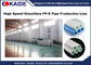 Cadena de producción de alta velocidad del tubo de la fibra de vidrio PPR 28m/Min para el tamaño del tubo del diámetro 20-63m m