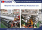 Velocidad los 40m/de la máquina de la producción del tubo de agua de PPRC máquina mínima del extrusor del tubo de agua
